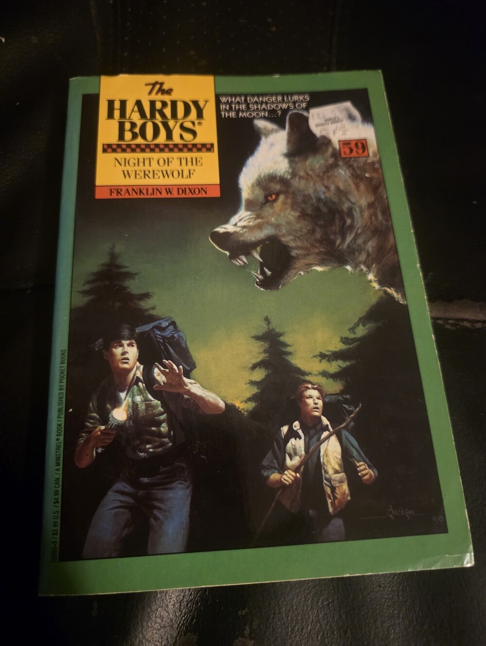 Hardy Boys 59: Night of the Werewolf by Dixon, Franklin W.